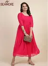 Jasmin By Seamore Georgette Printed Designer Kurtis Catalog