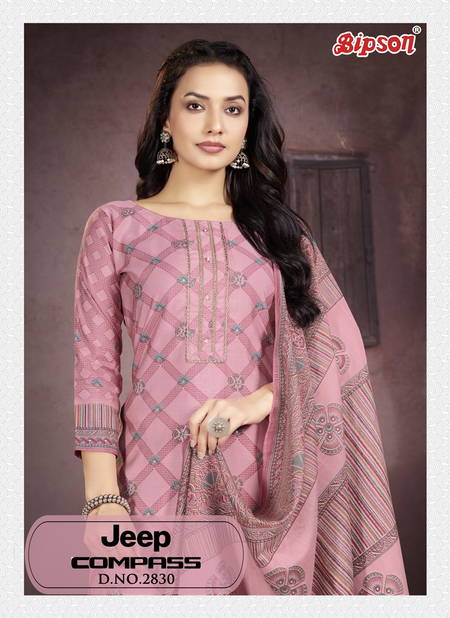 Jeep Compass 2830 By Bipson Roman Silk Printed Printed Dress Material Wholesale Price In Surat Catalog