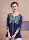 Jelite Tulip 1 Stylish Western Regular Wear Polyester crepe Ladies Top Collection