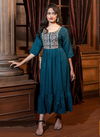 Jenny 101 New Latest Designer Ethnic Wear Long Anarkali Kurti Collection
