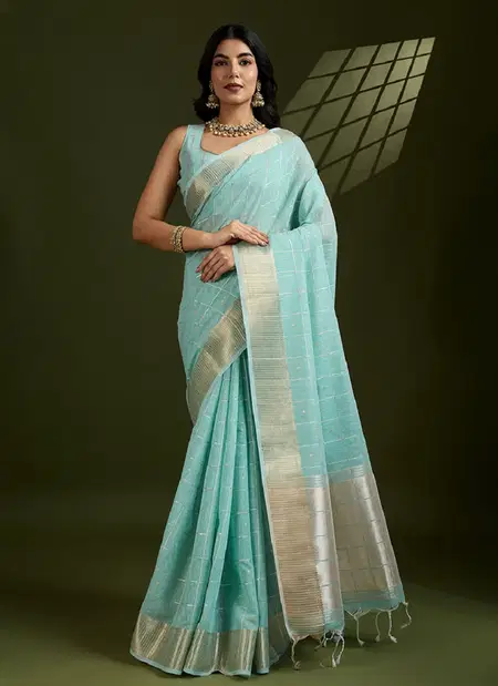 Jf 2564 To 2569 Tissue Linen Silk Wholesale Party Wear Saree Suppliers In Mumbai