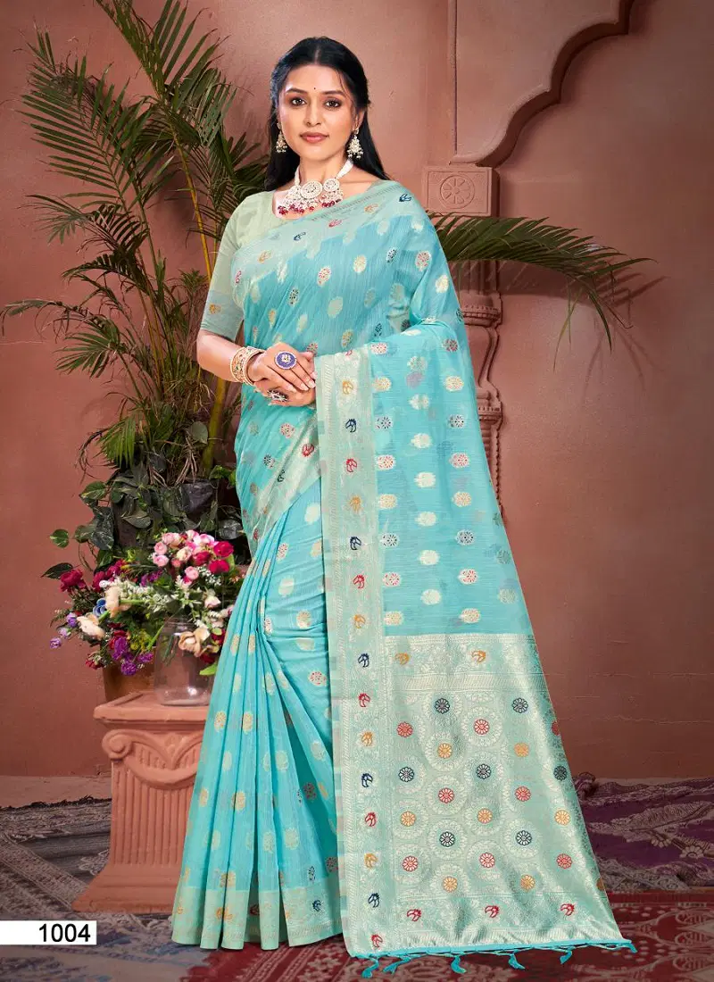 Jhalak Cotton By Bunawat Wedding Wear Saree Suppliers In India Catalog