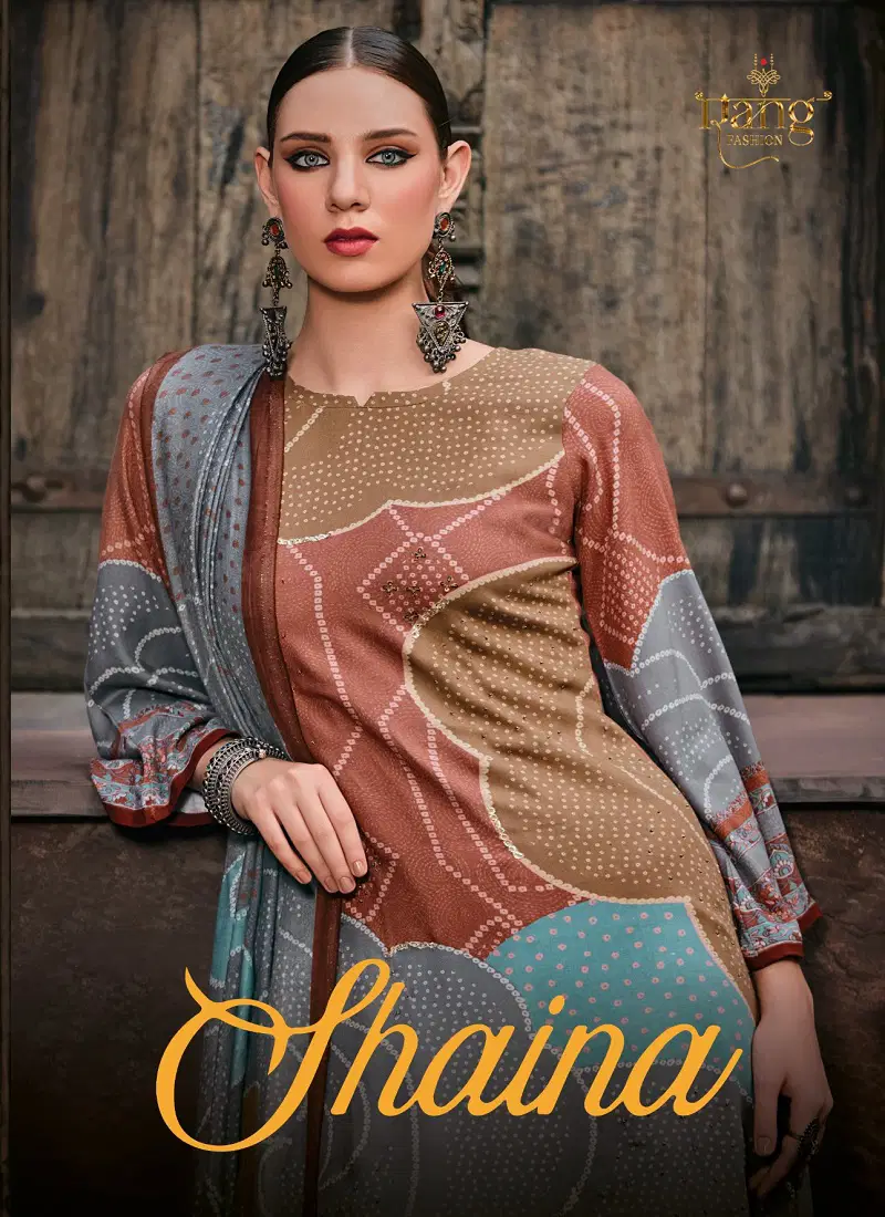 Jhanvi By Rang Pure Wool Digital Printed Suits Wholesale Shop In Surat Catalog