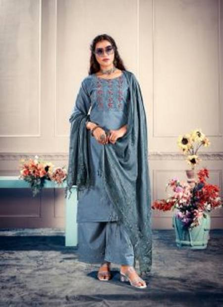 Jinesh Nx Aafreen Parampara Designer Ethnic Wear Silk Kurti with Bottom Dupatta Collection

