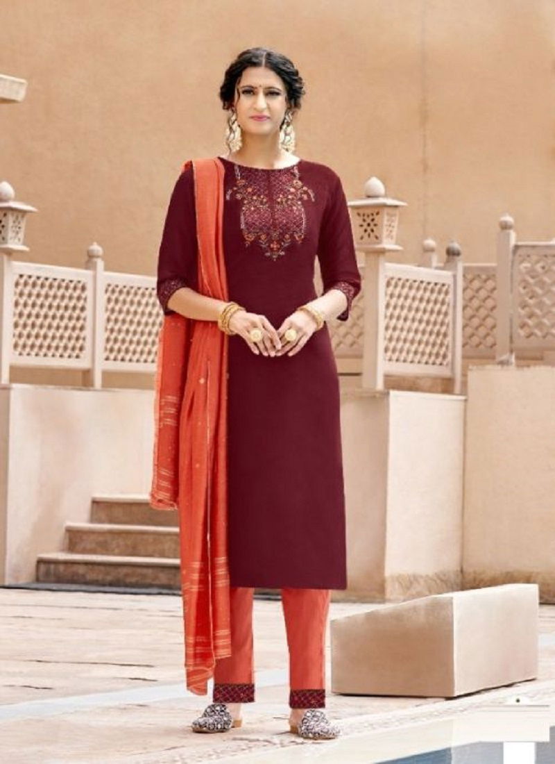 Jinesh Nx Amaira Exclusive Wear Wholesale Kurti Pant With Dupatta Collection