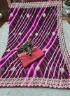 JK 619 Lehariya Designer Georgette Sarees Wholesale Clothing Suppliers In India
