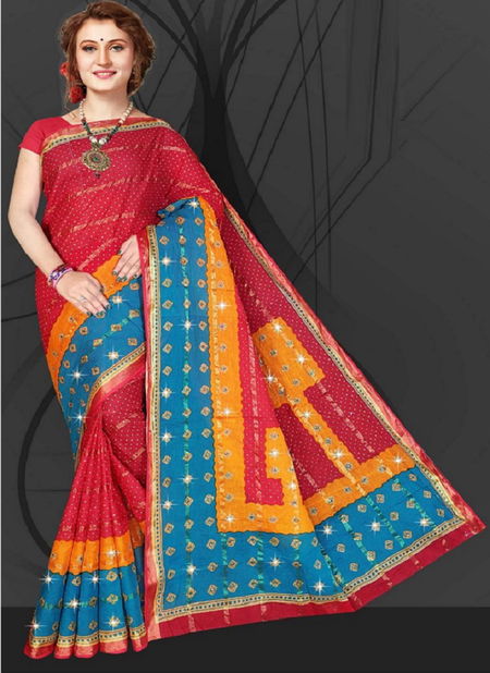 Jk Diamond Badhej Ten Patti 1 Casual Daily Wear Cotton Printed Saree Collection Catalog