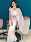 JR 556 Designer Soft Georgette Party Wear Saree Suppliers In India
