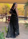JR 595 Georgette Party Wear Sarees Wholesale Shop In Surat