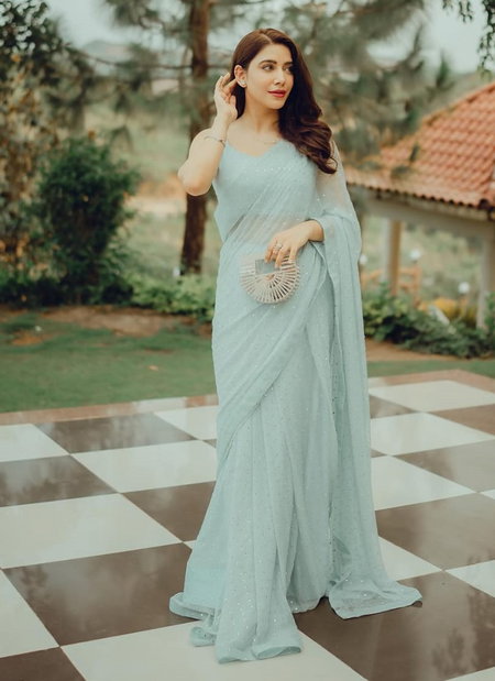 JR 616 Designer Georgette Party Wear Saree Wholesale Price In Surat