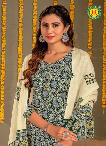 Jt Ajrakh Special Vol 1 Printed Cotton Dress Material Catalog Catalog