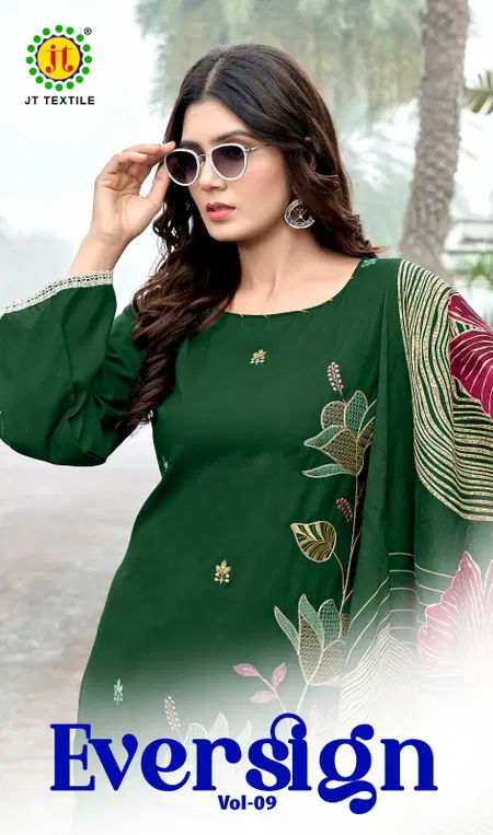 Eversign Vol 9 By Jt Rayon Wholesale Dress Material Suppliers In Mumbai

