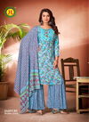 Jt Jaipuri Work Rayon Vol 3 Rayon Embroidery Printed Dress Material Wholesalers In Delhi
