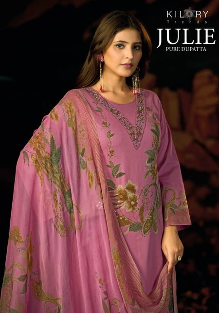 Julie By Kilory Lawn Cotton Printed Online Designer Salwar Suits Wholesale