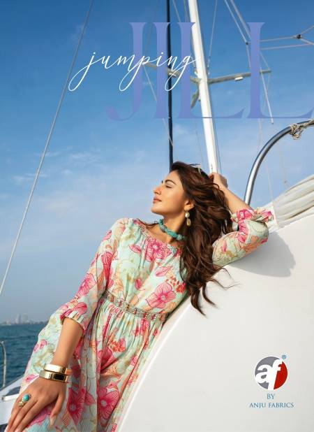 Jumping Jill By Anju Georgette Designer Readymade Suits Wholesalers In Delhi Catalog