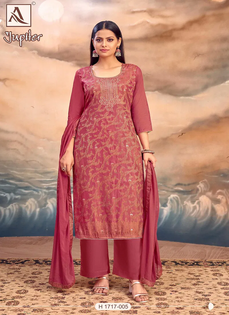 Jupiter By Alok Suit Maslin Designer Dress Material Suppliers In India