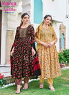 Jyotika Vol 2 By Kavya Naira Cut Printed Kurti With Bottom Dupatta Wholesale Market In Surat