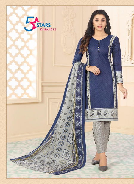 K Cotton Fabs 5 star Exclusive Printed  Casual Wear Cotton Dress Material Collection
 Catalog