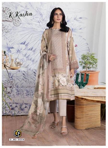 K Kasha Vol 9 By Keval 9001 To 9006 Wholesale Pakistani Dress Material Suppliers In India
 Catalog