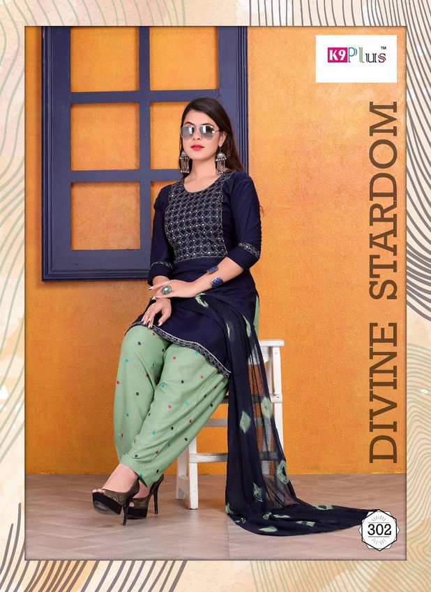 K9 Plus Floral Fancy Latest Regular Casual Wear Rayon Printed Readymade Salwar Suit Collection
