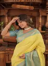 KA 3009 Zari Weaving Kanjivaram Silk Sarees Wholesale Shop In Surat