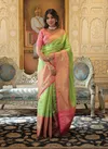 KA 3010 Kanjivaram Silk Designer Sarees Wholesale Clothing Suppliers In India
