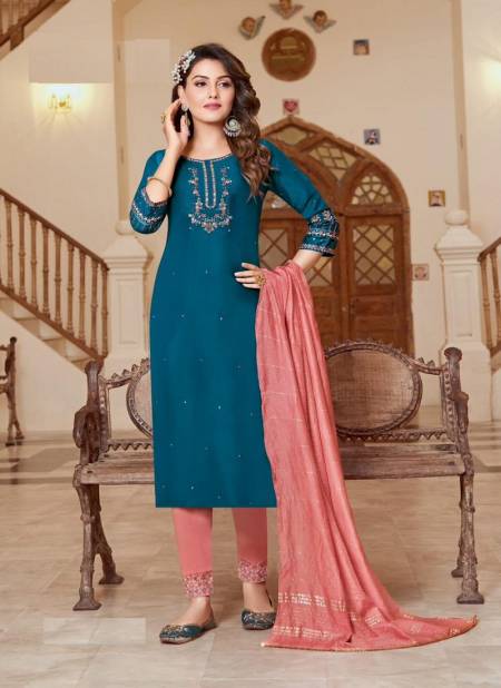 KAASBEE Shanvi 1 Chinon Function Wear Wholesale Designer Salwar Suits Catlog