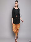 Kainat 11 Western Party Wear Rayon Printed Kurti With Dhoti Collection