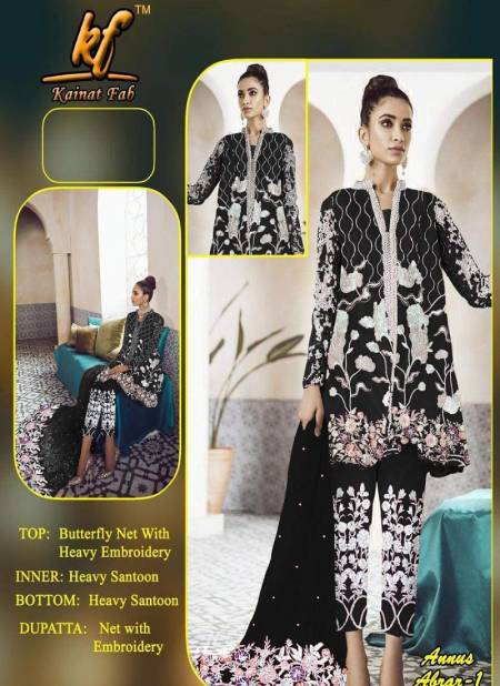 Kainat Fab Exclusive Heavy Embroidery Work Designer Salwar Suits Collection Catalog