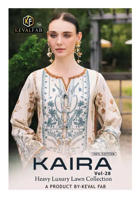 Kaira Vol 28 By Keval Lawn Cotton Online Pakistani Salwar Suits Wholesale