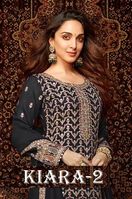 Kiara 5101 F To J Designer Chinon Embroidered Salwar Suits Bulk Orders In India