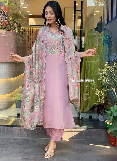 Mt Chanderi Silk Printed Kurti With Bottom Dupatta Wholesalers In Delhi
