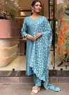Kalaai Heavy Viscose Embroidery Kurti With Bottom Dupatta Wholesale Price In Surat