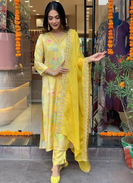 Kalaai Heavy Viscose Embroidery Printed Kurti With Bottom Dupatta Wholesale Market In Surat
