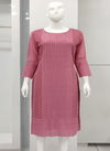 Kalar Ck 7 Casual Wear Chiken Worked Kurti Collection
