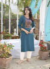 Kalaroop Lychee 3 Ethnic Wear Heavy Designer Embroidery Kurti Collection