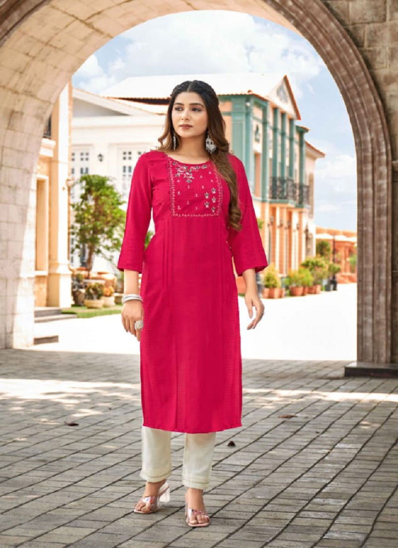 Kalaroop Noori By Kessi Long Designer Kurtis Catalog