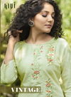 Kalaroop Vintage Fancy Ethnic Wear Silk Kurti With Bottom Collection
