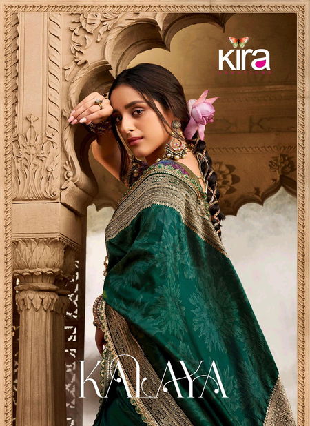 Kalaya Silk By Kira Banarasi Silk Fancy Saree Wholesale In India
 Catalog