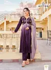 Kalika By Mittoo Alia Cut Embroidery Kurti With Bottom Dupatta Wholesale Clothing Suppliers In India
