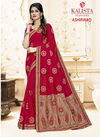 Kalista Ashirwad Latest Festival Wear Vichitra Silk Saree Collection
