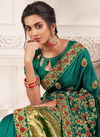 Kalista Dulhan Latest Designer Festive Wear Embroidery Worked Vichitra Silk Sarees Collection
