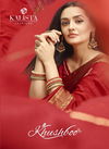 Kalista Khushboo Latest Designer Heavy Festive Wear Vichitra Silk Saree Collection 