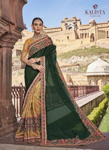 Kalista Khwaab Vol 22 Wedding Wear Designer Silk Saree Catalog Catalog
