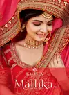 KALISTA MALLIKA VOL-3 Fancy Wedding Wear Khatli Diamond Work Heavy Saree Collection