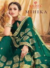 Kalista Mihika Fancy Festive Wear vichitra silk Embroidery Worked Heavy Designer Sarees Collection
