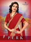Kalista Perk Latest Fancy Designer Casual Wear Heavy Vichitra Silk Sarees Collection
