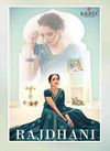 Kalista Rajdhani Latest Designer Festive Wear vichitra silk Embroidery Worked Sarees Collection
