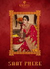 Kalista Saat Phere Latest Fancy Designer Heavy Wedding Wear Georgette Embroidery Worked Sarees Collection
