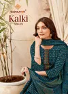 Kalki Vol 25 By Suryajyoti Jam Satin Printed Dress Material Wholesale Online